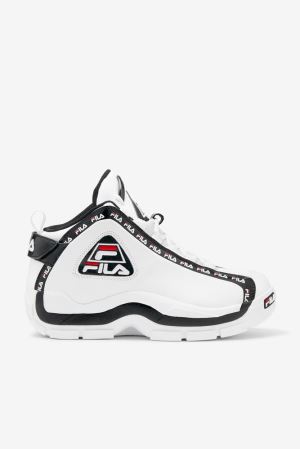 FILA Grant Hill 2 Repeat Sneakers White / Black / Red,Mens Shoes | CA.YQXNPJ753